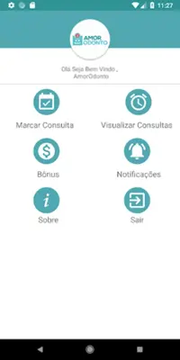 AmorSaúde (Pacientes) android App screenshot 1